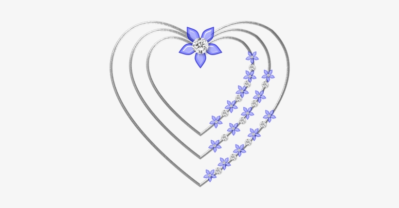 Hearts Graphic Animated Gif - Delphinium, transparent png