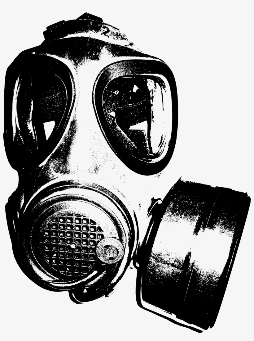 Gas Mask Clipart Big - Gas Mask, transparent png
