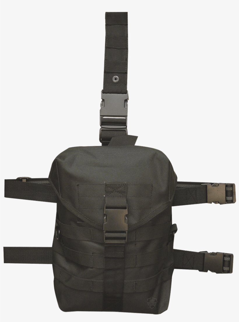 Dlg-5s Drop Leg Gas Mask Carrier - Tru-spec Dlg-5s Drop Leg Gas Mask Carrier, transparent png