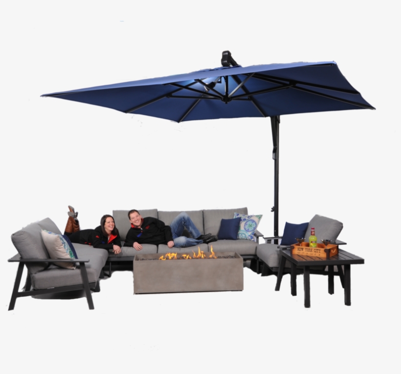 Mallin Dakoda Deep Seating Sectional - Patio Furniture Png, transparent png