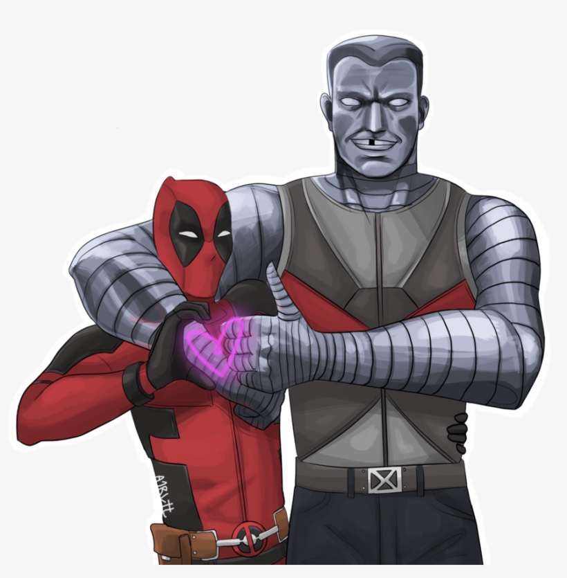 Png - Deadpool Colossus Fan Art, transparent png
