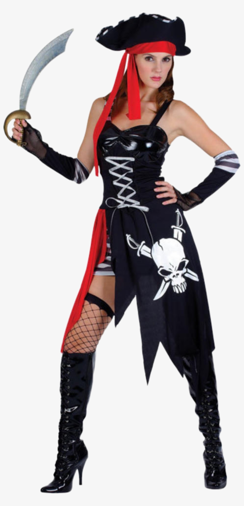 Buccaneer Skull Pirate Costume - Pirata De Sea Of Thieves, transparent png