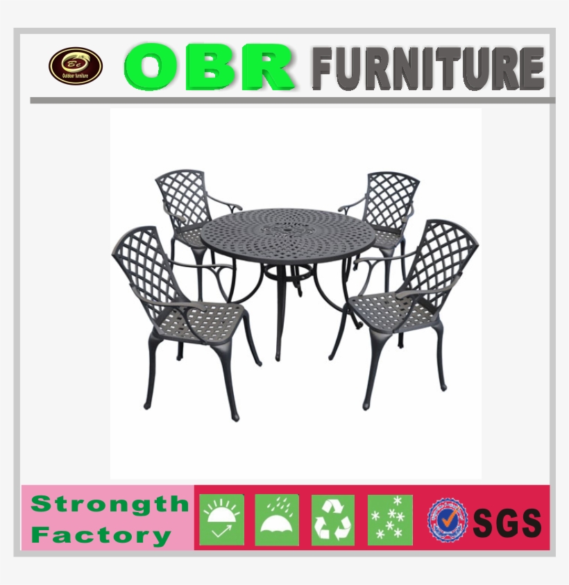 Outdoor Furniture Luxury, Outdoor Furniture Luxury - Home Improvements Outdoor Black Cast Aluminum 5 Piece, transparent png
