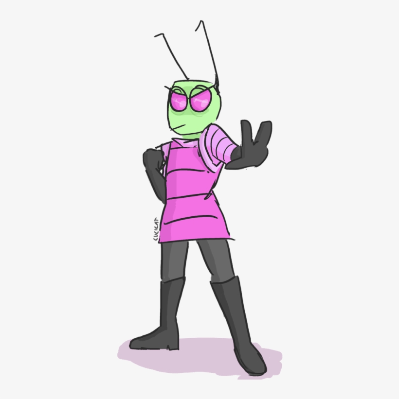 I Wonder What Offensive Hand Gestures Irkens Have - Cartoon, transparent png
