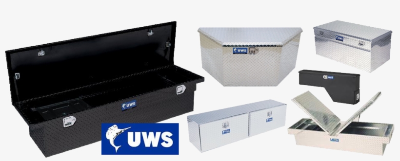 Uws Toolbox Lubbock Tx - Uws Tbv-34-lp-blk - 34 In. Aluminum Trailer Chest Box, transparent png