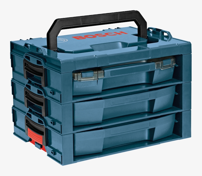 L-rack Organizational Shelf System With Drawers And - L Boxx Mini Bosch, transparent png