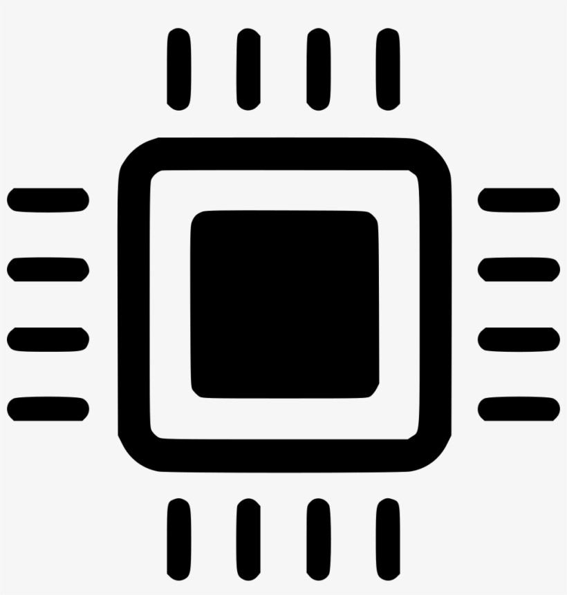 Png File - Processor Icon Vector, transparent png