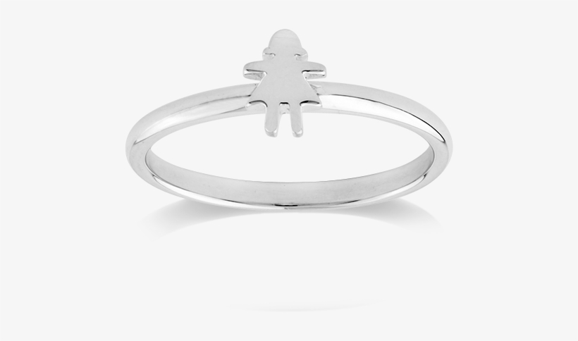 Stowaway Girl Ring - Silver, transparent png