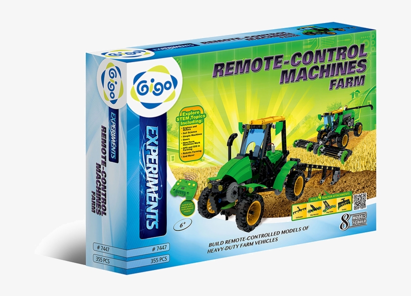 Remote-control Machines Farm - Gigo Remote Control Programming, transparent png