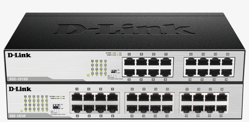 Monday, September 25, 2017 - D-link 24-port Gigabit Unmanaged Desktop, transparent png