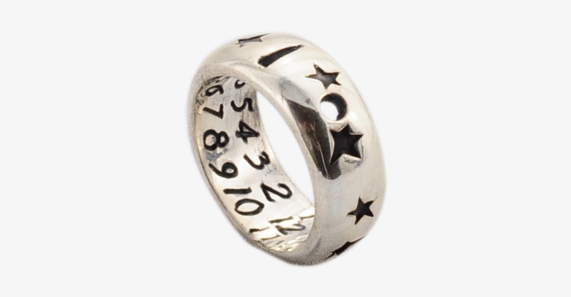 Star Sterling Silver Ring Sundial - "star Sterling Silver Ring", transparent png
