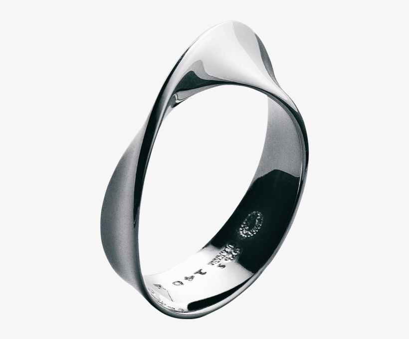 Georg Jensen Möbius Sterling Silver Ring - Jensen Silver, transparent png