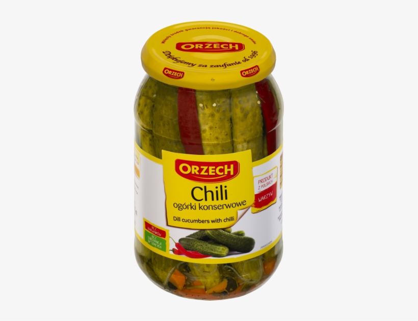 Dill Cucumbers With Chili - Orzech Leczo Pieczarkowe 500 G, transparent png