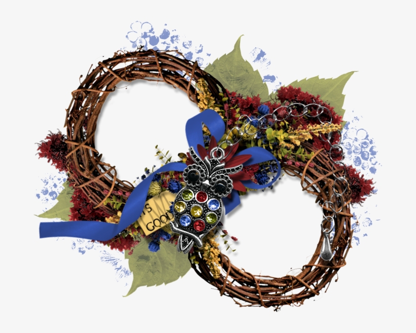 It's Owl Good Freebie Cluster Frame - Dangerously Delicious Pies, transparent png