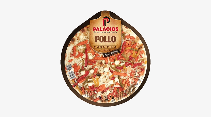 Thin-base Chicken Pizza - Palacios Alimentacion, transparent png