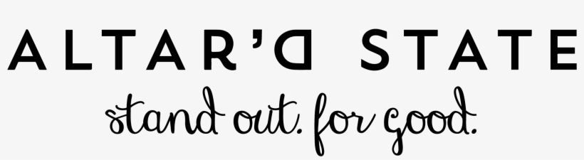 Altar'd State - Altar D State Logo, transparent png