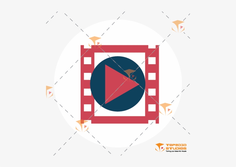 Play Video Icon - Film, transparent png