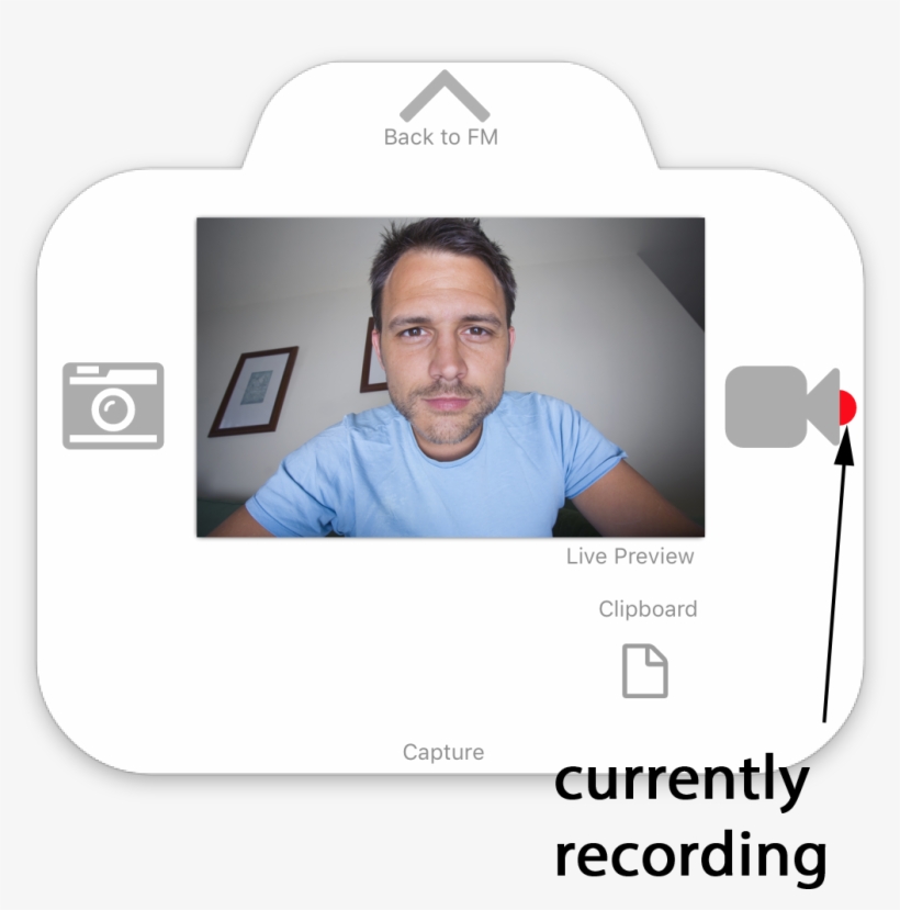 After The Video Has Finished Recording, A Preview Of - Photograph, transparent png