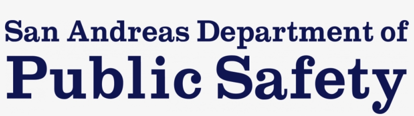 Alabama Dps-lorefriendly Back - San Andreas Department Of Public Safety, transparent png