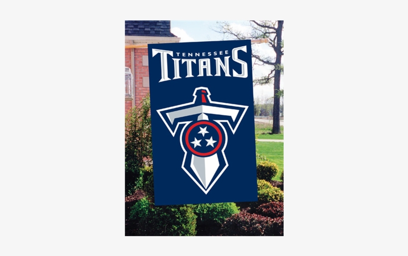Tennessee Titans Applique Banner Flag - Tennessee Titans, transparent png