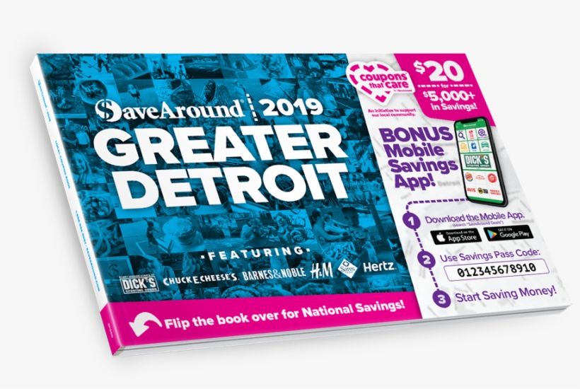 Greater Detroit, Mi 2019 Savearound<sup>®</sup> - Savearound, Inc., transparent png