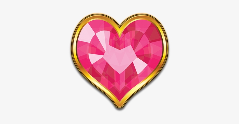 Golden Heart Character - Heart, transparent png