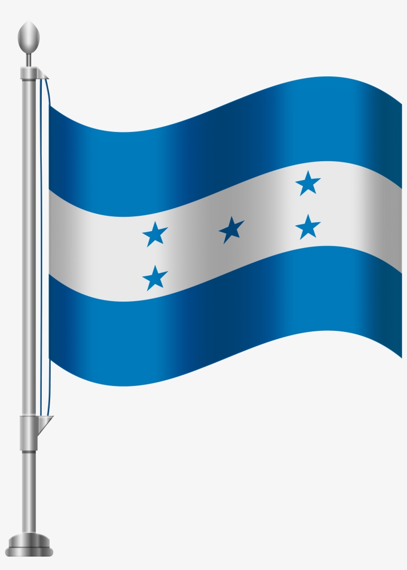 Honduras Flag Png Clip Art, transparent png