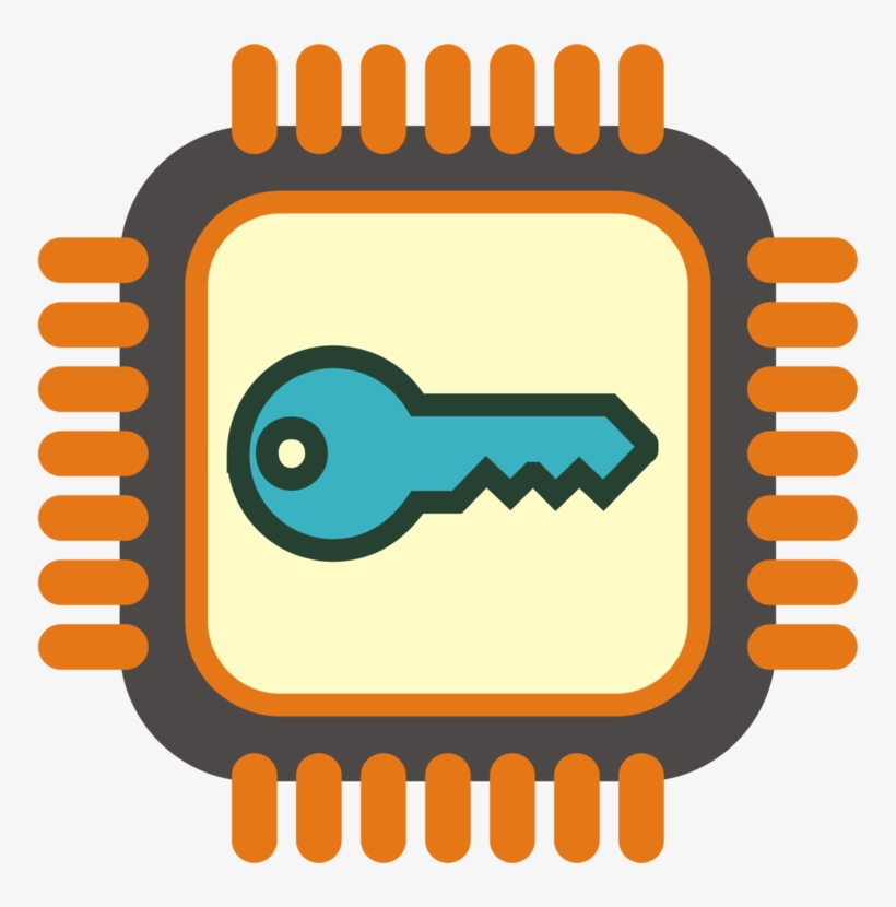 Integrated Circuits & Chips Central Processing Unit - Crypto Clipart, transparent png