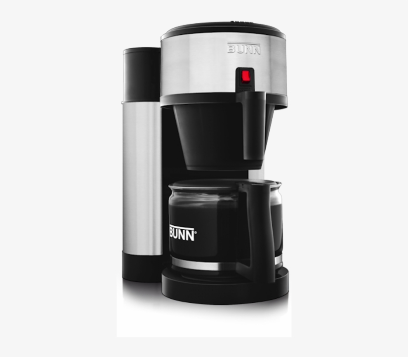 Bunn O Matic Coffee Maker - Bunn Nhsxb 10 Cup Coffee Maker Velocity Black Stainless, transparent png