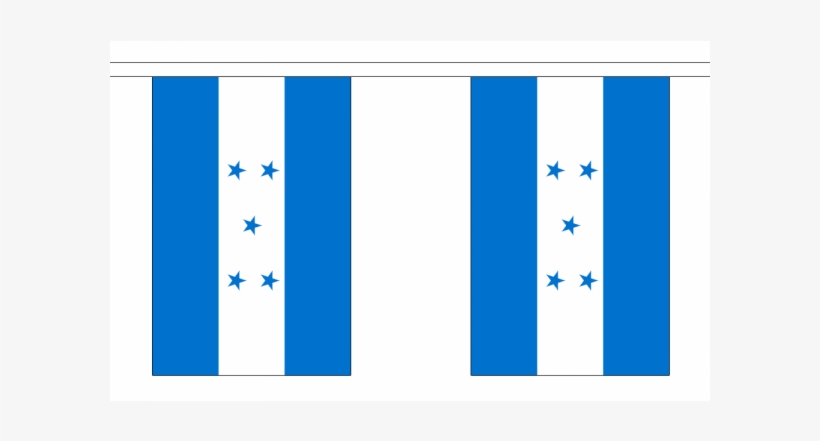 Honduras Flag Bunting - Graphics, transparent png