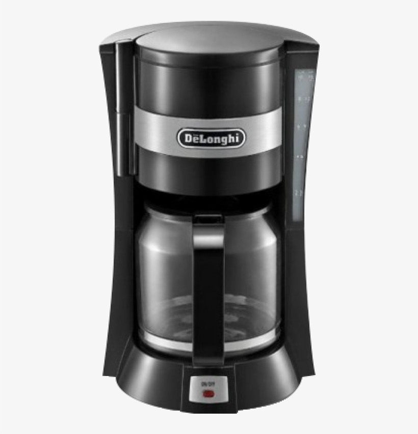 De'longhi Icm15210 Filter Coffee Maker - Black, transparent png