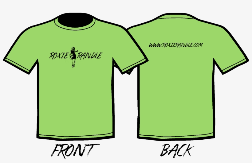 T Shirt With Website On Back, transparent png