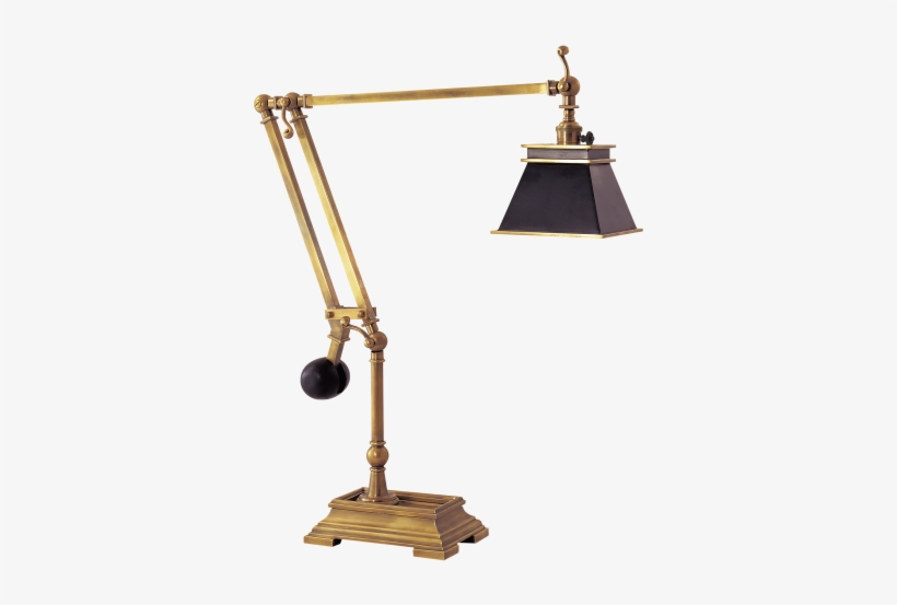 Engraver's Desk Lamp In Antique-burnished Brass With - Visual Comfort Cha8192ab-b E. F. Chapman Engravers, transparent png