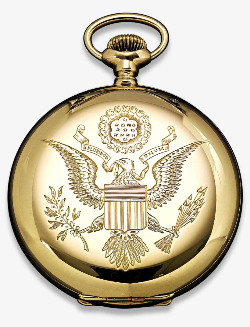 Presidential Presentation Pocket Watch By Waltham - Watch, transparent png
