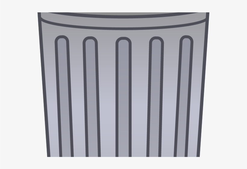 Trash Can Clipart Cute - Waste Container, transparent png