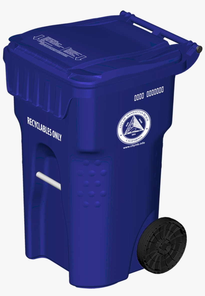 Recycle - Blue Recycle Bin Png, transparent png