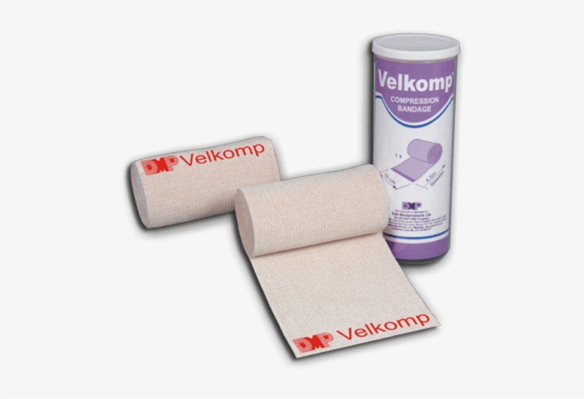 Velkomp Bandage Cotton Crepe Bandage - Bandage, transparent png