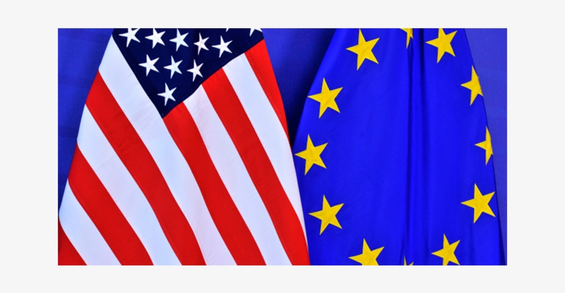 N Eu Flag American Flag - Eu Us Relations, transparent png