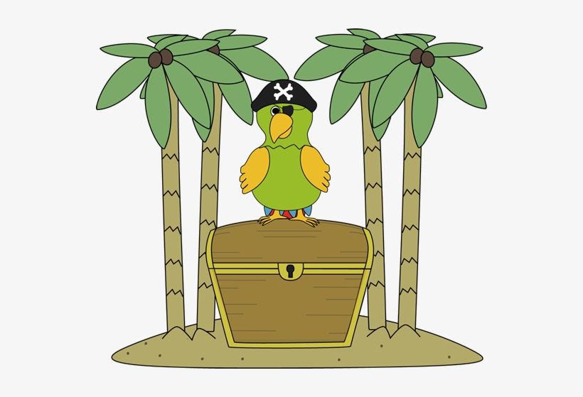 Treasure Island Clipart - Pirate Treasure Clip Art, transparent png