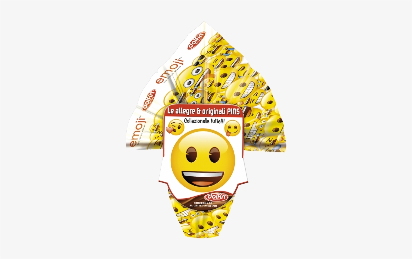 Emoji 50 G - Dolfin Uova Di Pasqua Emoji, transparent png