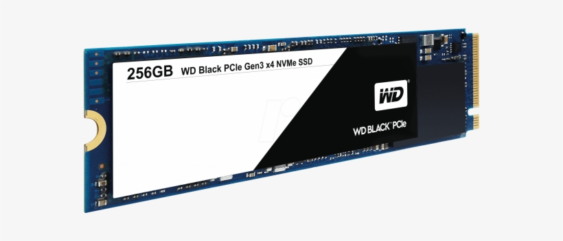 Wd Black Pcie Wds256g1x0c - Nvme Wd, transparent png
