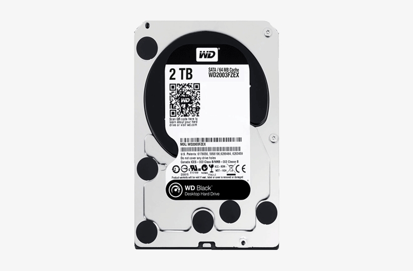 Wd Black Series2014 Font Top - Wd Caviar Black Hdd 1tb, transparent png
