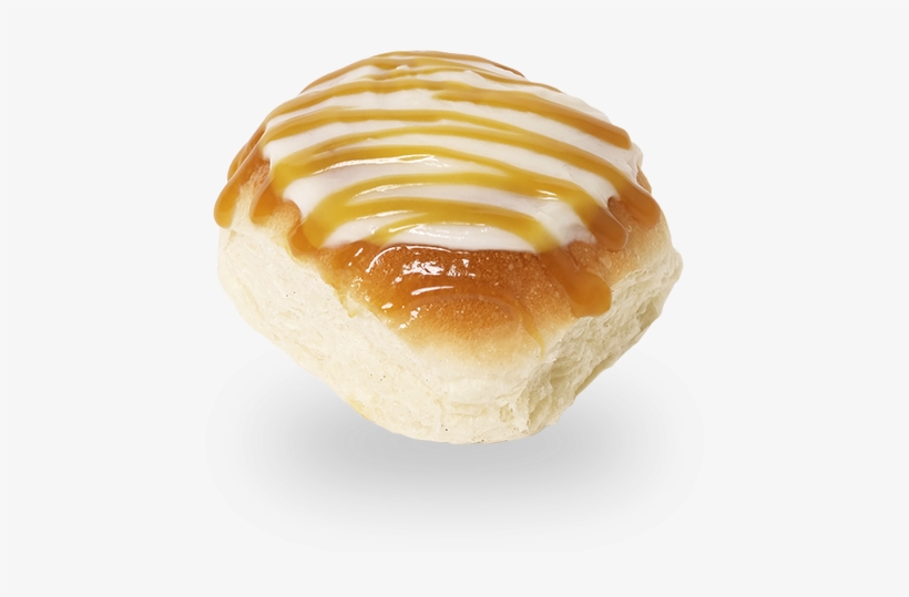 Fun Bun With Caramel Icing - Icing, transparent png