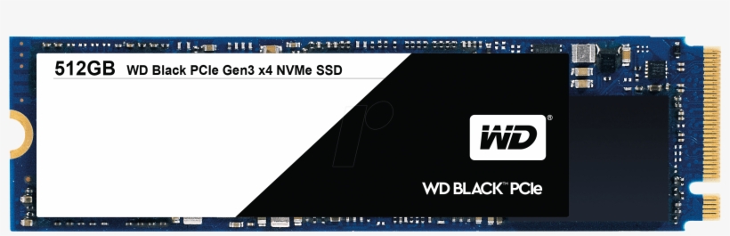 512gb Wd Black Pcie, Nvme Ssd Western Digital Wds512g1x0c - Wd Black Pcie Ssd 256, transparent png