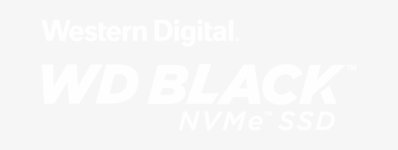 Westerndigital Wdblack Lockup White - Western Digital, transparent png