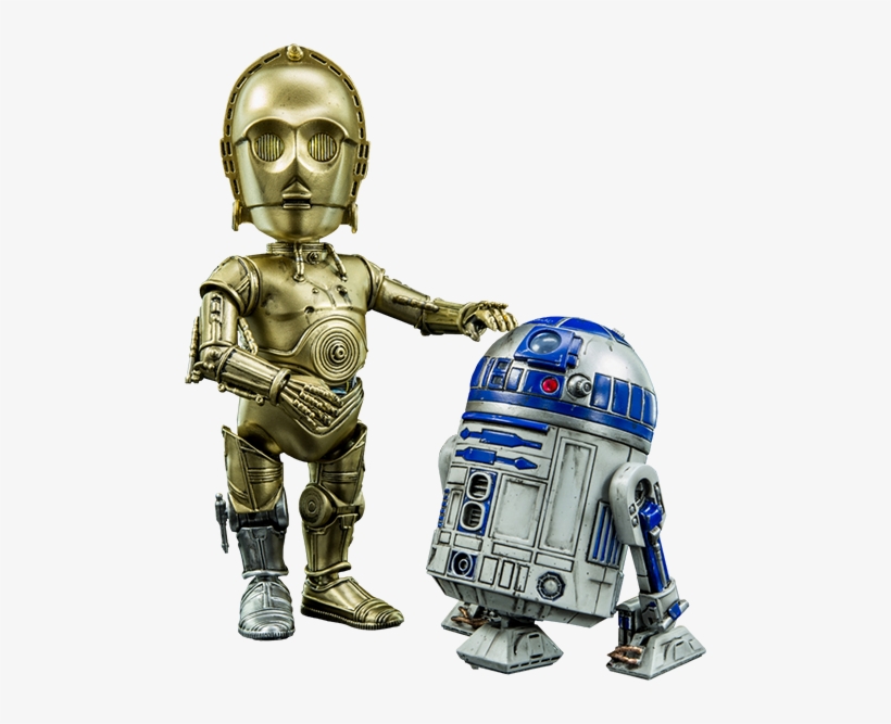 Star Wars C 3 Po And R2 D2 Collectible Figure Herocross - Star Wars: Hybrid Metal Figuration Figure: C-3po &, transparent png