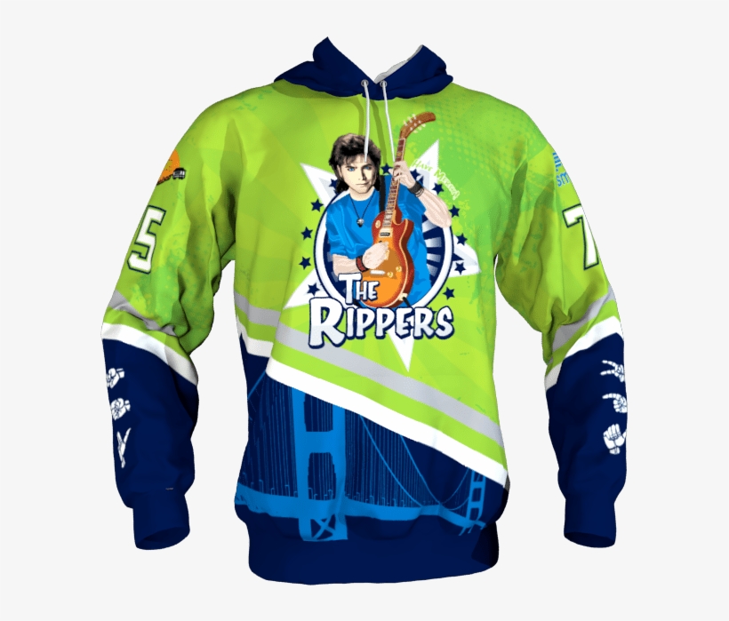 The Rippers Custom Dye Sublimated Hoodie - Hoodie, transparent png