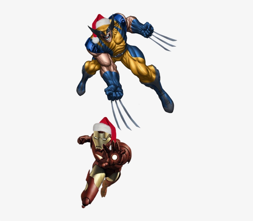 Monaco Mainpage Ironman Wolverine Christmas - Wolverine Christmas, transparent png