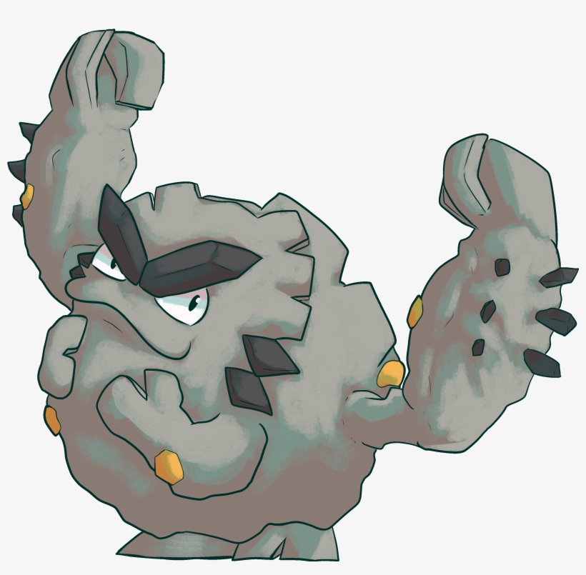 Alolan Graveler, transparent png