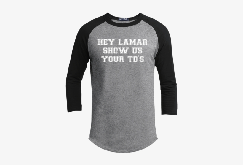 Hey Lamar Show Us Your Td's Louisville Shirt - Bravo Medical Magnet High School Knights Colorblock, transparent png